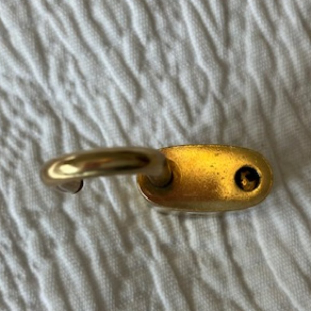 Louis Vuitton #322 Brass Lock and Key Set - Picture 3 of 8